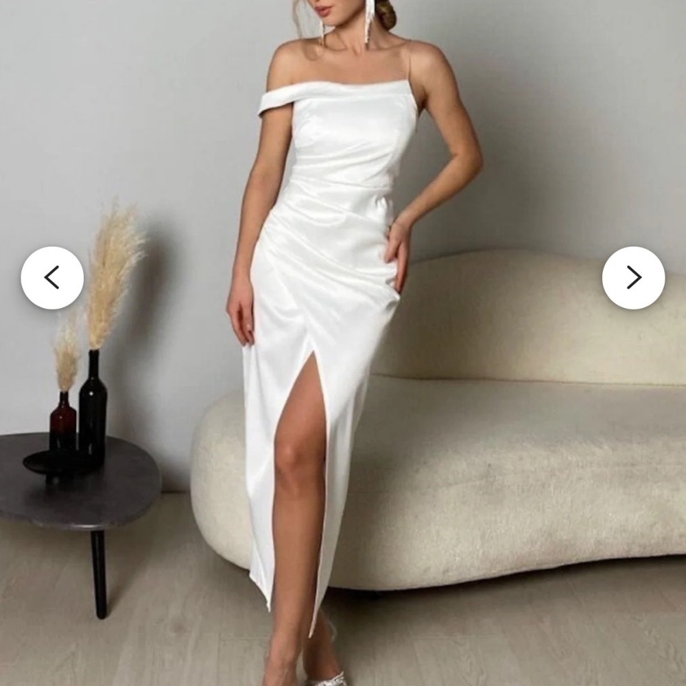 Formal White Dress